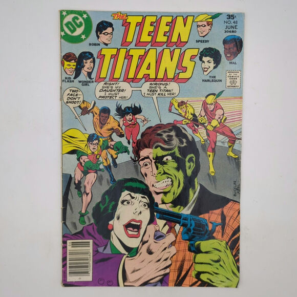 Teen Titans DC Comic Lot 48 50 Tales of 1 Cyborg Origin Harlequin Bumblebee West - Picture 3 of 5